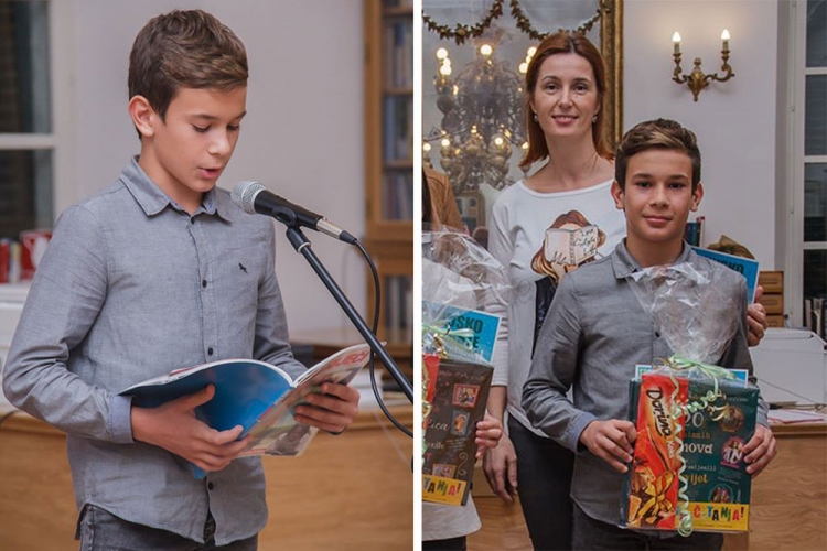 Župskom učeniku Mihaelu Miloslaviću drugo mjesto na državnom Natjecanju u čitanju naglas