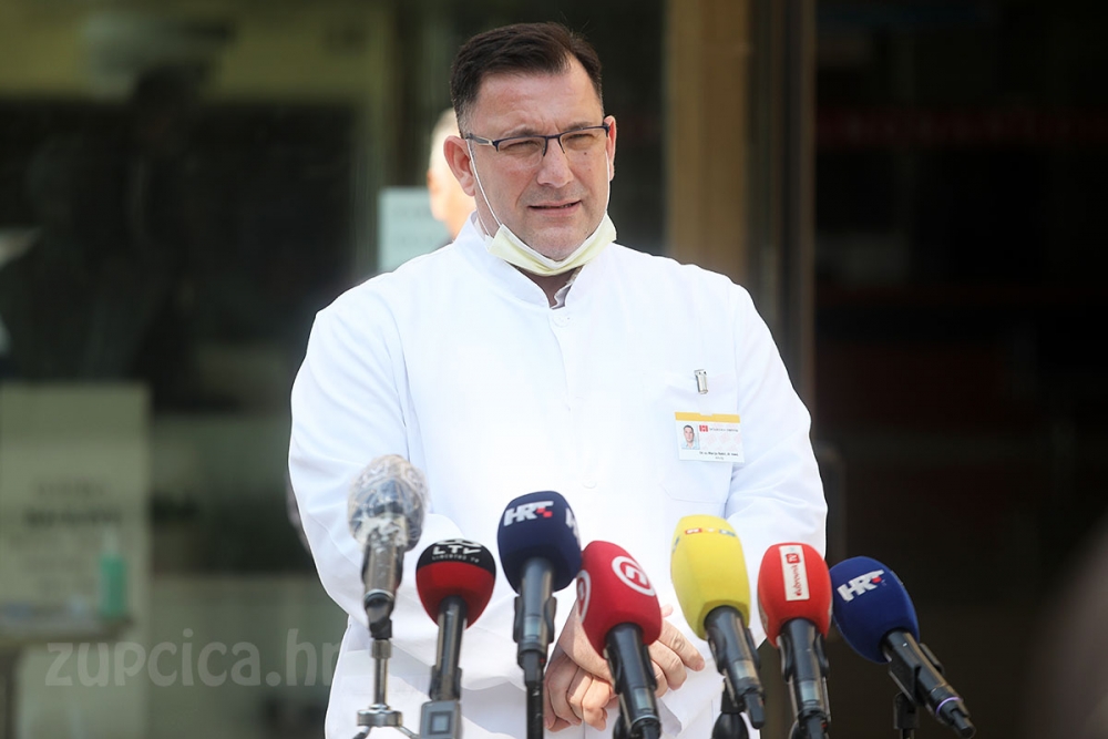 Ravnatelj Bekić dao telefonske brojeve na koje se mogu dobiti informacije o članovima obitelji u bolnici