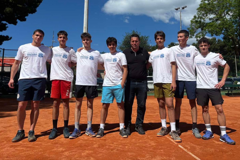 Tenis klub Ragusa prvi put ima dvije seniorske momčadi u hrvatskim ligama