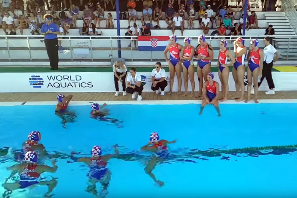Hrvatske vaterpolistice do 20 godina na Svjetskom prvenstvu igraju za poredak od 5. do 8. mjesta