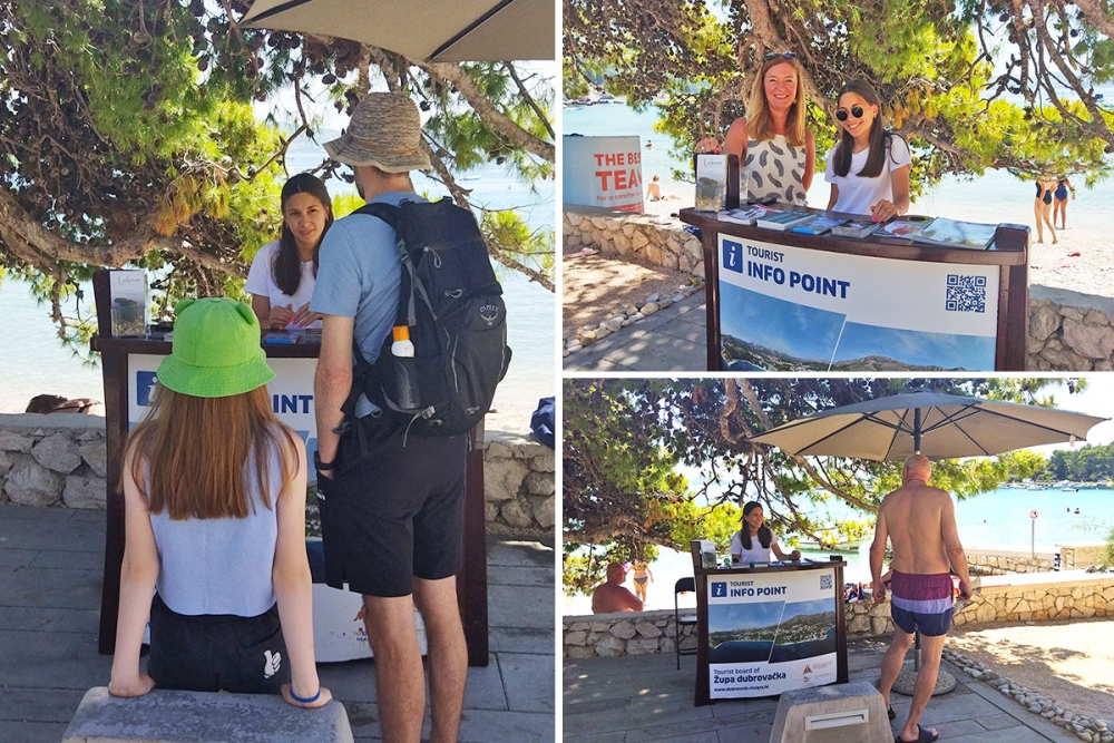 Bolje informiranje turista; U Srebrenom i Mlinima postavljeni turistički informativni pultovi (FOTO)