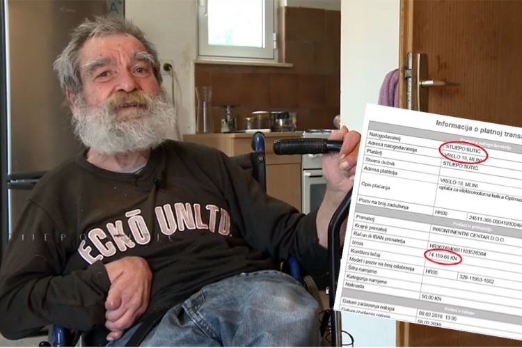 Stijepo Sutić: "Hvala Vam, uspio sam u kratkom roku skupiti dovoljno novaca za nova kolica"