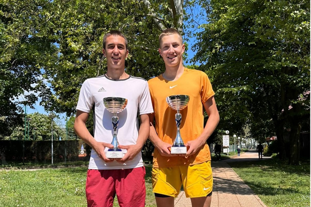 Tenis; Stjepan Bogdan i Lovro Maričić prvaci Hrvatske do 18 godina u parovima