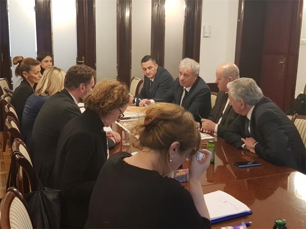 Nardelli i Marić u Ministarstvu državne imovine na sastanku o budućnosti prostora Auto kampa Kupari