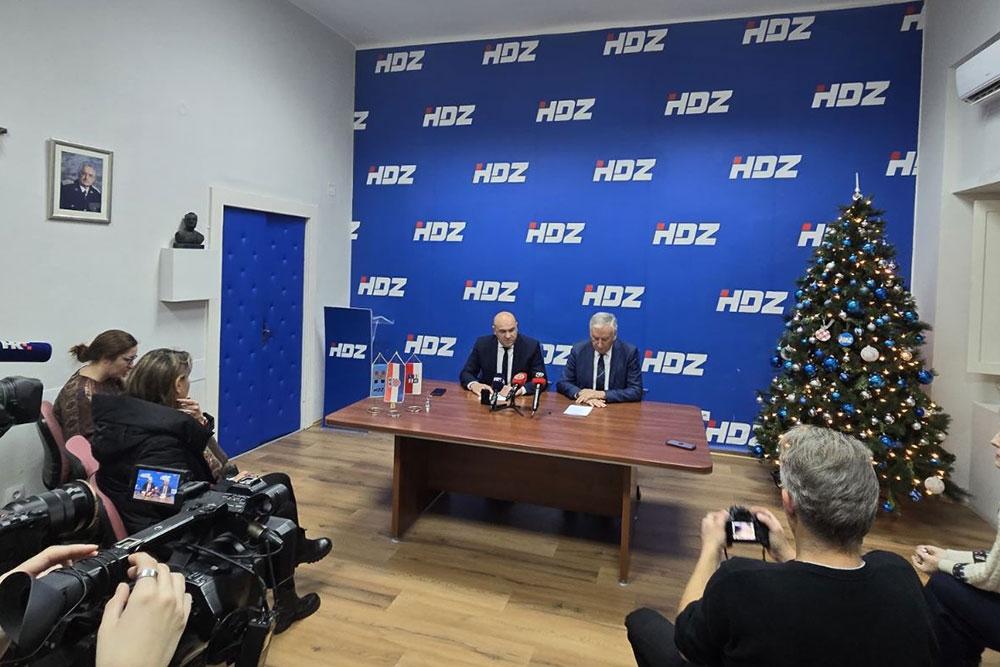 Predsjednik županijskog HDZ-a Blaž Pezo i župan Nikola Dobroslavić o predsjedničkim izborima