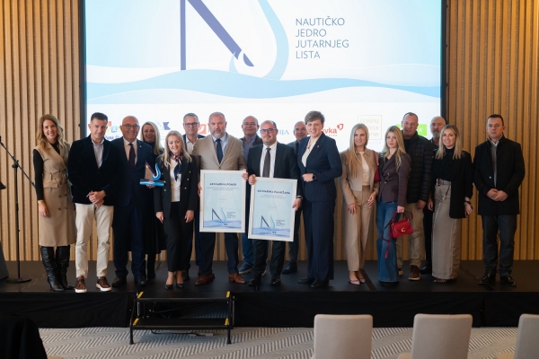 U Zadru održana svečana dodjela nagrada Nautičkog jedra za 2025. godinu