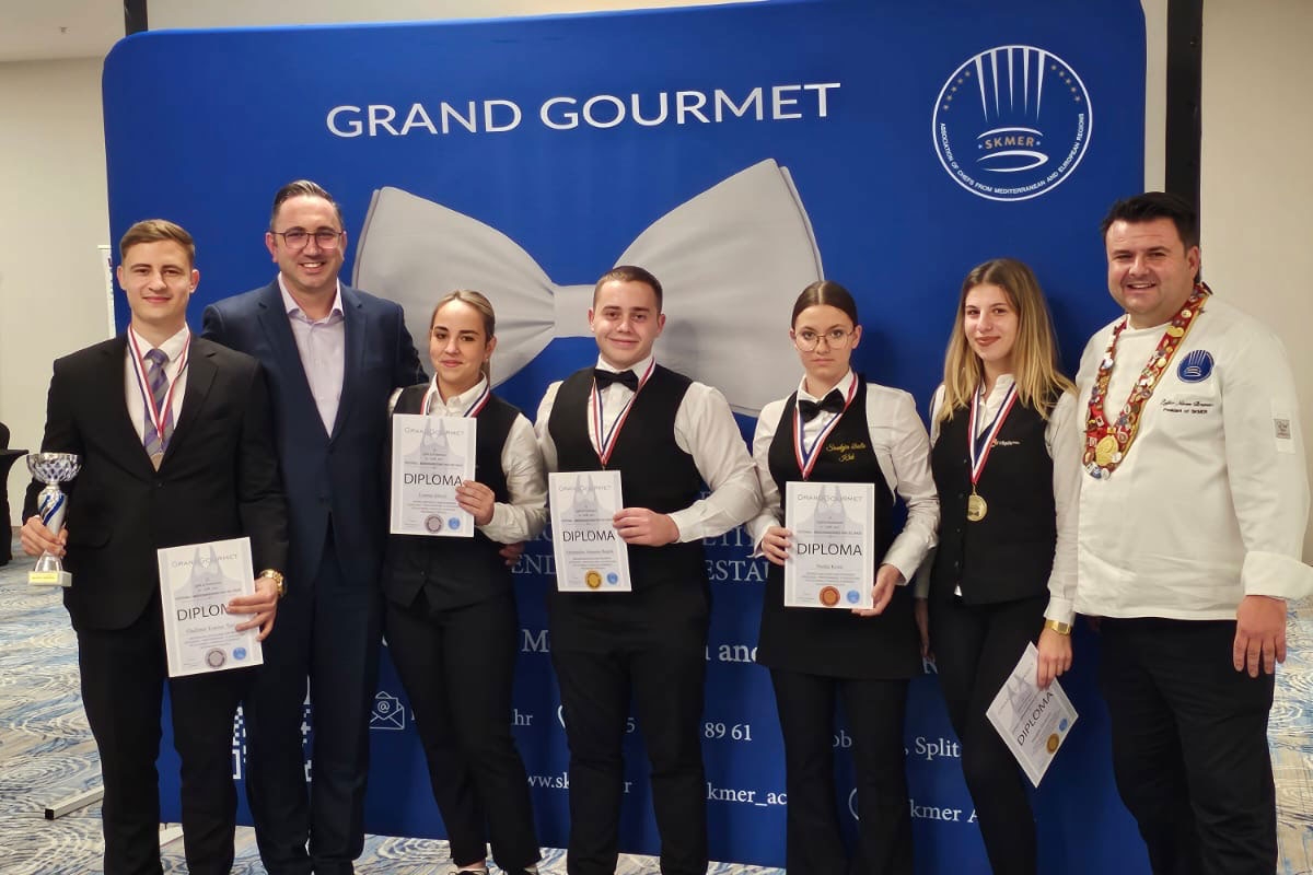 Na Grand Gourmet natjecanju zlato i tri bronce za učenike Turističke i ugostiteljske škole Dubrovnik