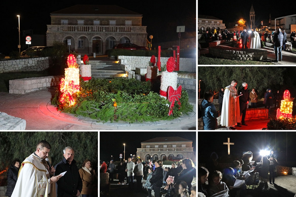 Načelnik Nardelli na Spomen obilježju u Mandaljeni upalio prvu adventsku svijeću (FOTO)