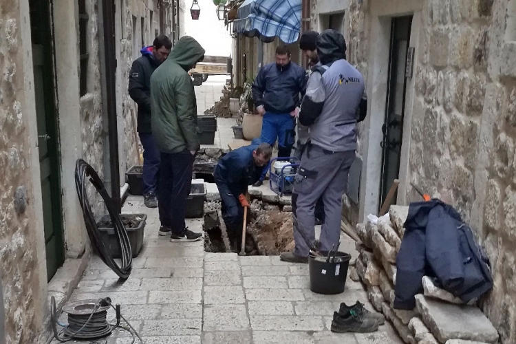 Vodovod nastavio sa sanacijom sustava odvodnje u povijesnoj jezgri