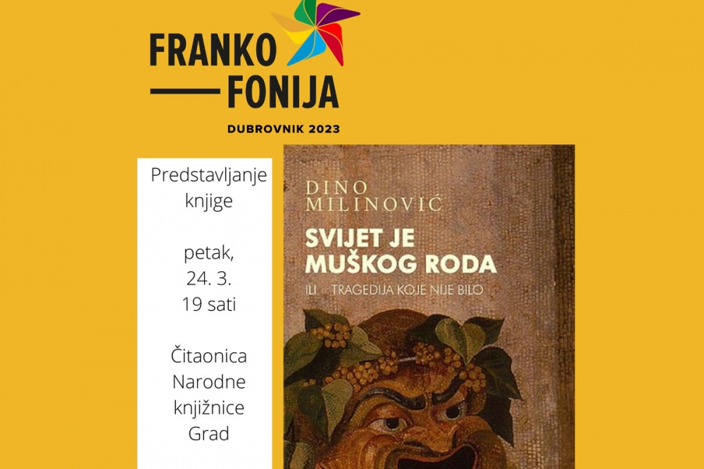 Predstavljanje knjige &ldquo;Svijet je mu&scaron;kog roda ili tragedija koje nije bilo&rdquo; u Dubrovačkim knjižnicama