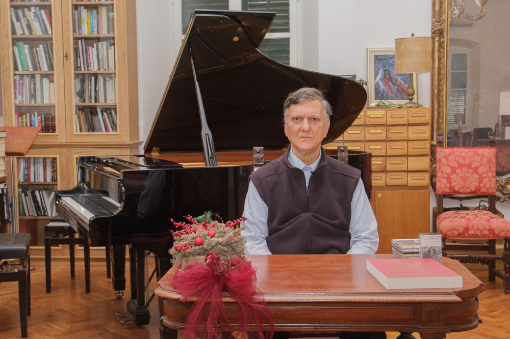 Skladatelj i dirigent Krešimir Magdić u Soloči od zrcala održao predavanje o kolendama i božićnim pjesmama