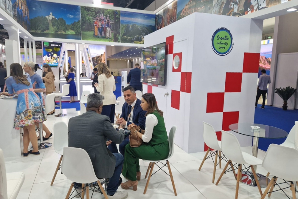Nastup Turističke zajednice Dubrovačko-neretvanske županije na sajmu Arabian Travel Market u Dubaiu