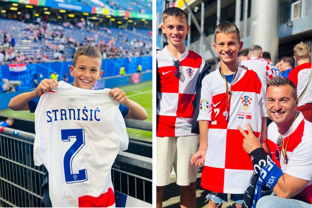 Malom nogometa&scaron;u Župe dubrovačke Franku Baroviću, Josip Stani&scaron;ić dao dres s dana&scaron;nje utakmice