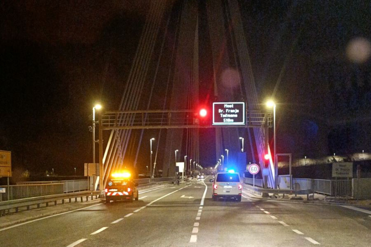 Teška prometna nesreća na Mostu dr. Franja Tuđmana, teže ozlijeđeni 42-godišnjak i 17-godišnjak