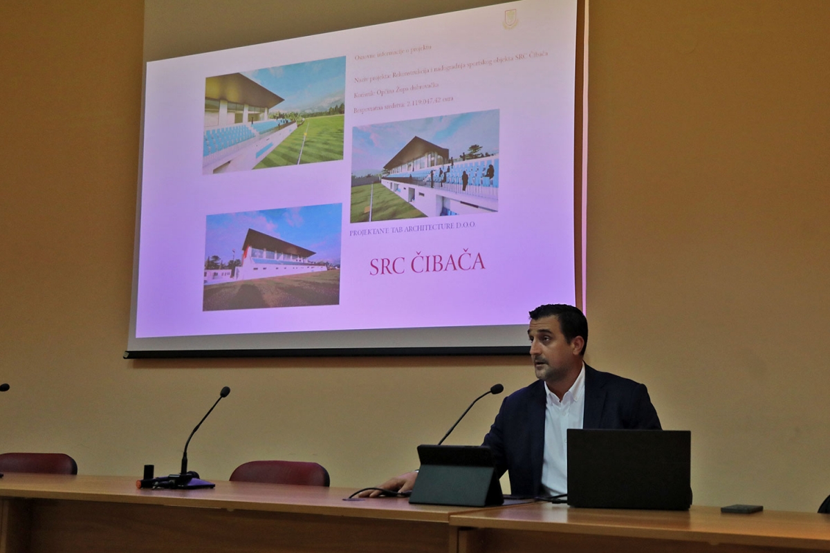 Prezentacija Sportsko-rekreacijskog centra Čibača; Vi&scaron;enamjenski prostor za potrebe župskog sporta (VIDEO)