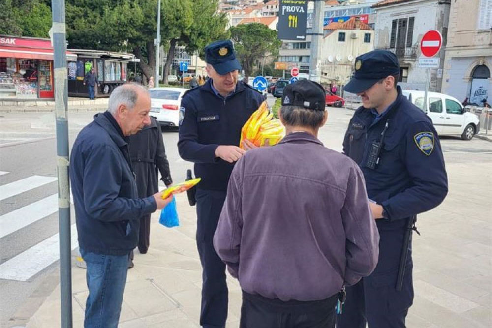 Postaja prometne policije nastavlja svoje preventivne aktivnosti - ovaj put su usmjerene na pje&scaron;ake