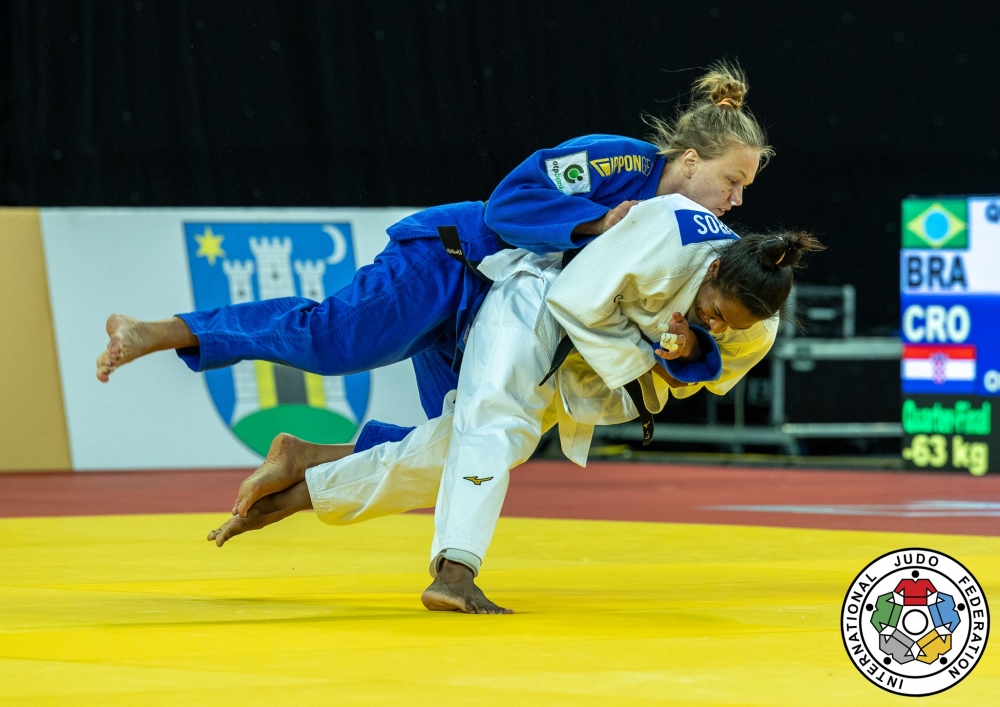 Iva Oberan s dvije pobjede i dva poraza sedma na juda&scaron;kom Grand Prixu u Areni Zagreb