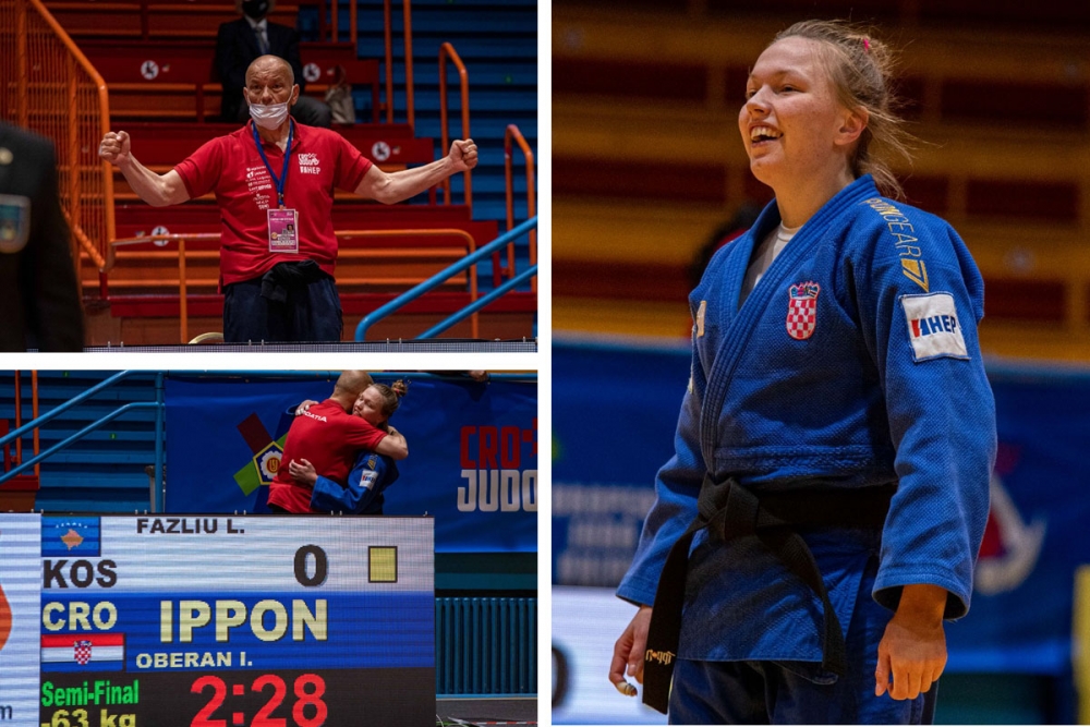 Slavlje u Domu sportova; Iva Oberan osvojila zlatnu medalju na Zagreb European Openu