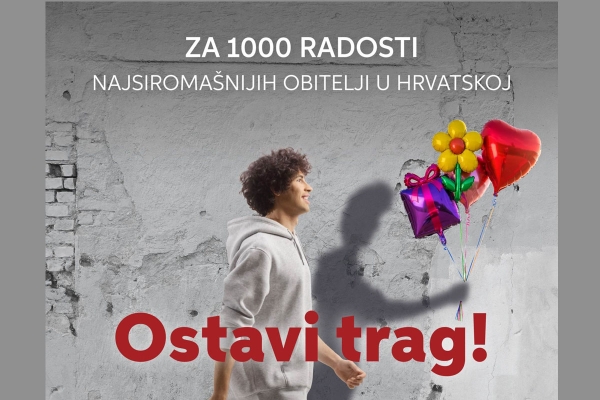 &bdquo;Ostavi trag!&ldquo; &ndash; novi godi&scaron;nji ciklus programa Hrvatskog Caritasa