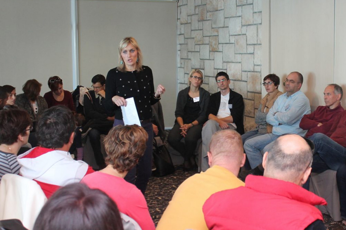 Predavanje  Maje Jak&scaron;ić &ldquo;Kakav roditelj želi&scaron; biti?&rdquo; u dvorani Ivana Pavla II.