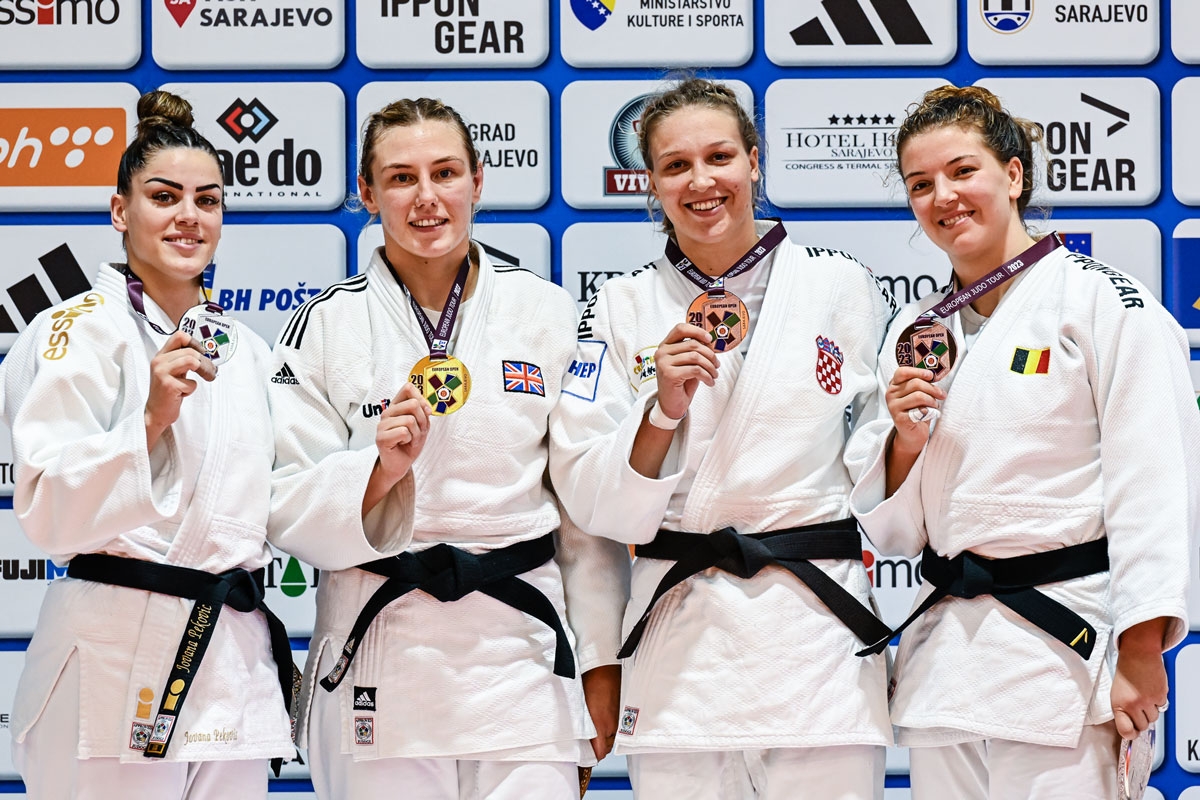 Petrunjeli Pavić brončana medalja u Sarajevu na turniru European Judo Tour serije