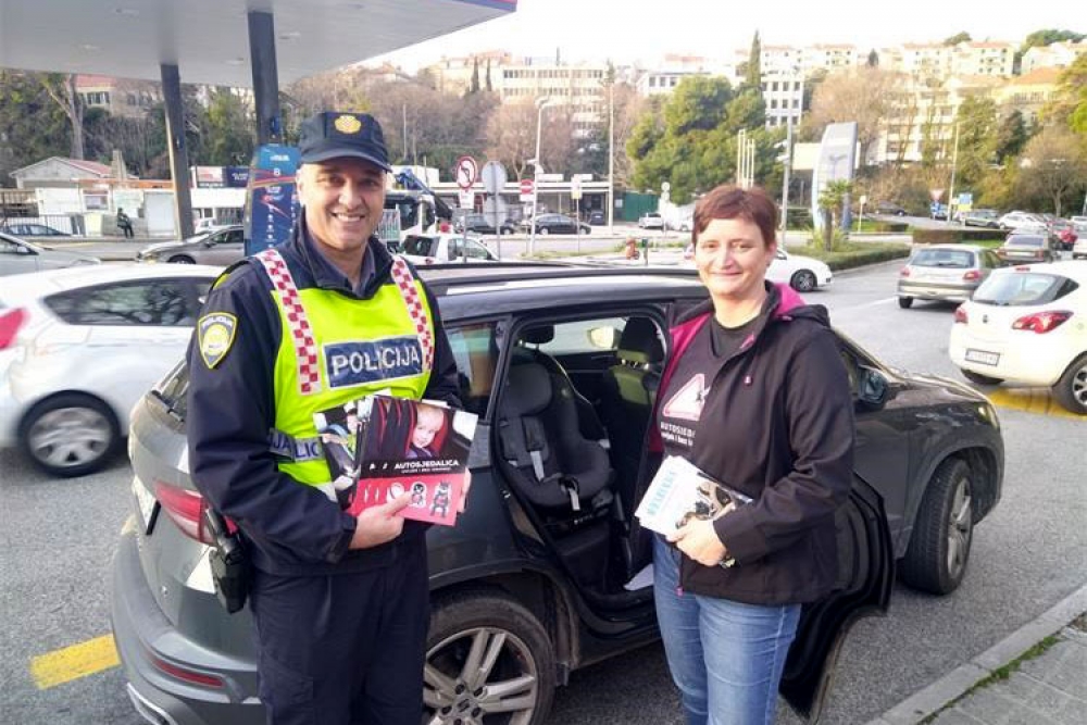 "Autosjedalica - uvijek i bez iznimke"; Postaja prometne policije nastavlja sa svojim preventivnim aktivnostima