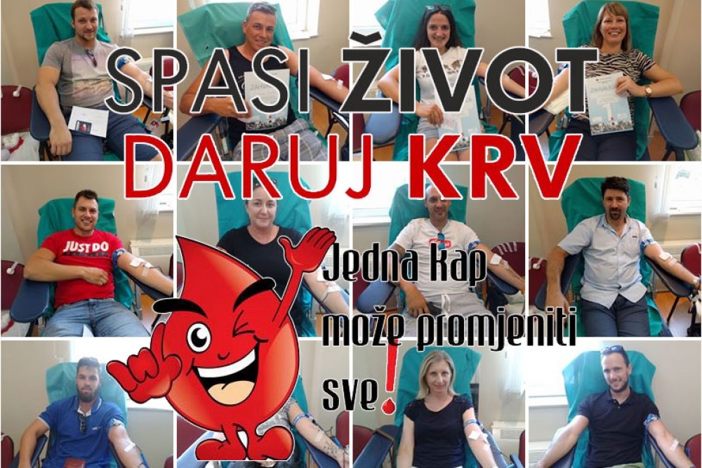 Crveni križ Dubrovnik poziva na akciju darivanja krvi u zgradi općine u Srebrenom