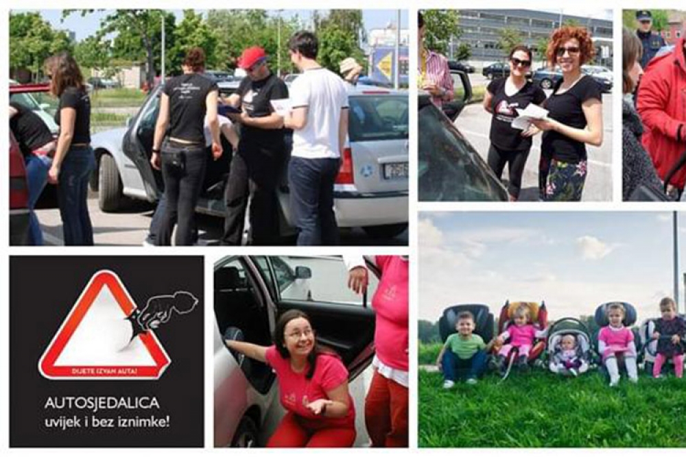 Udruga Roda poziva na besplatan pregled dječjih autosjedalica