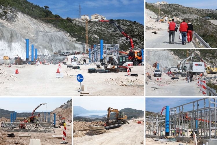 Počela montaža konstrukcije i objekata novog Graničnog prijelaza Gornji Brgat (FOTO/VIDEO)