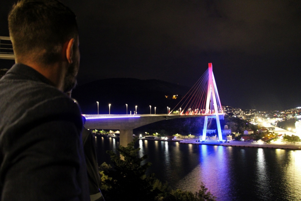 Održana prezentacija dekorativne rasvjete Mosta dr. Franja Tuđmana