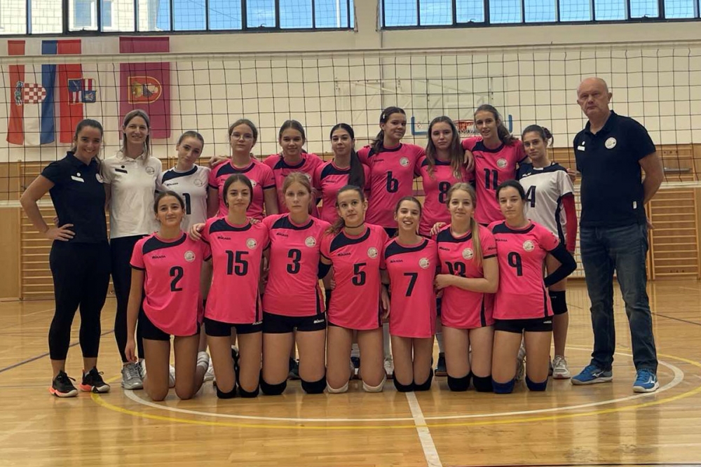 U dvorani na Mljekari odigran turnir u okviru dalmatinske 1. odbojka&scaron;ke lige za mlađe kadetkinje (FOTO)