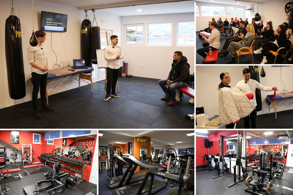 U Fitness centru "Top - fit" u Mandaljeni otvoren novi prostor za individualne i grupne treninge (FOTO)