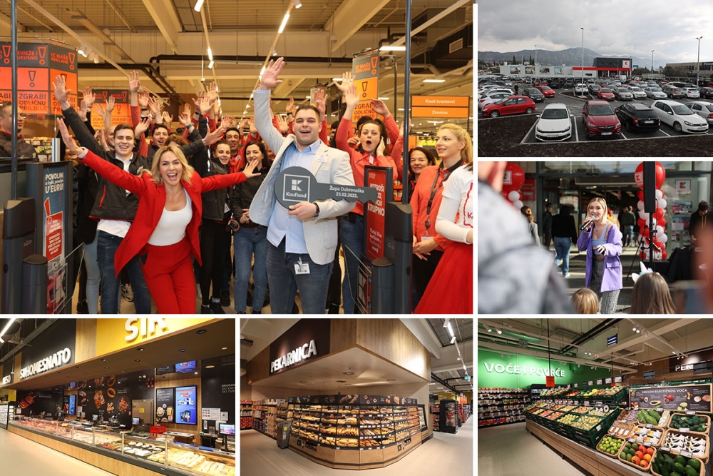 Kaufland otvorio trgovinu u Župi dubrovačkoj, veliko otvorenje okupilo je brojne kupce koji su do&scaron;li istražiti bogatu ponudu