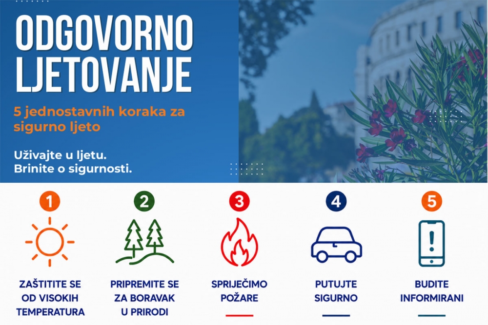 Stožer civilne za&scaron;tite Dubrovačko neretvanske županije: Poduprite kampanju &ldquo;Odgovorno ljetovanje&rdquo;