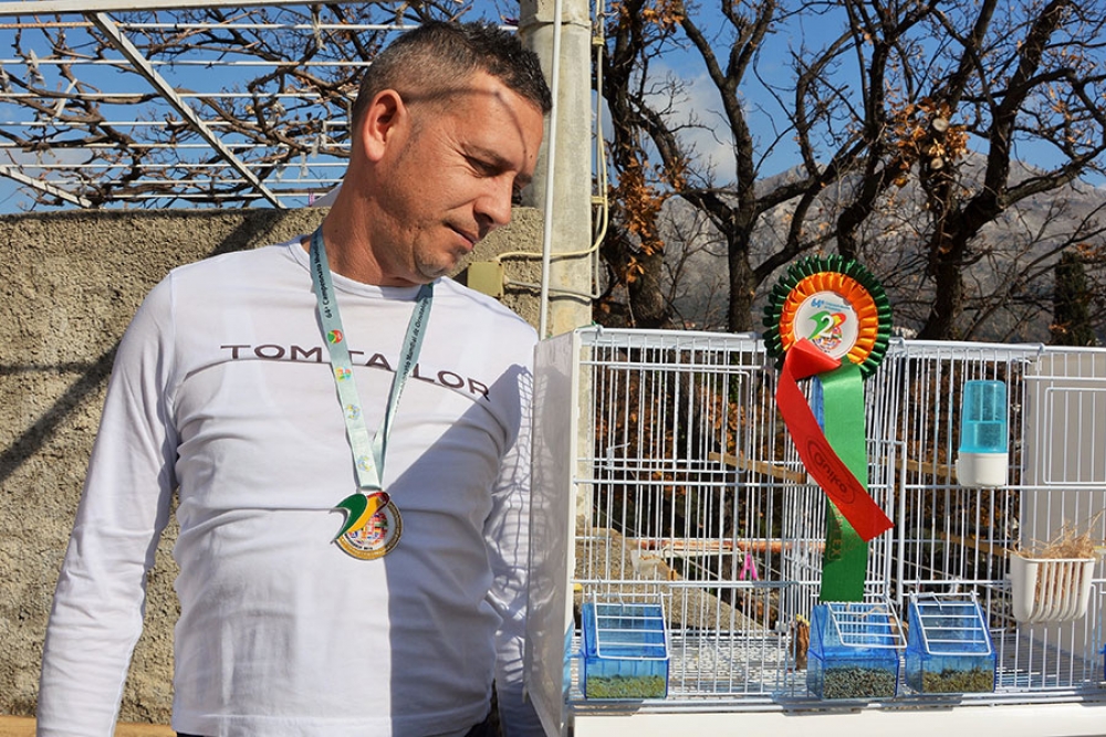 Ptičar Jasmin Brković iz Čibače ponovno prvak svijeta, u Portugalu osvojio &scaron;est medalja za hibridne ptice