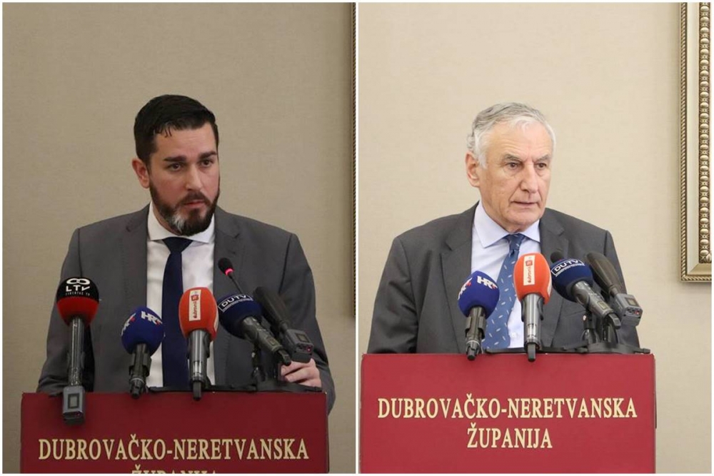 Koronavirus; Župan Dobroslavić i načelnik Stožera CZ Cebalo podnijeli izvje&scaron;taj o stanju u županiji