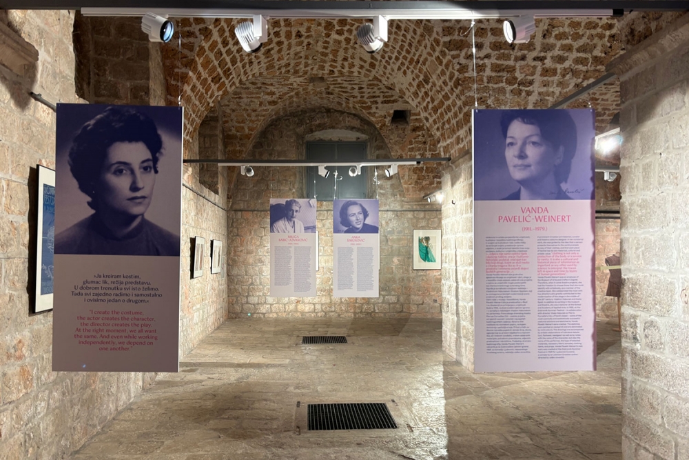 Otvorenje izložbe &bdquo;Žene &ndash; Na sceni i iza scene Dubrovačkih ljetnih igara&ldquo;