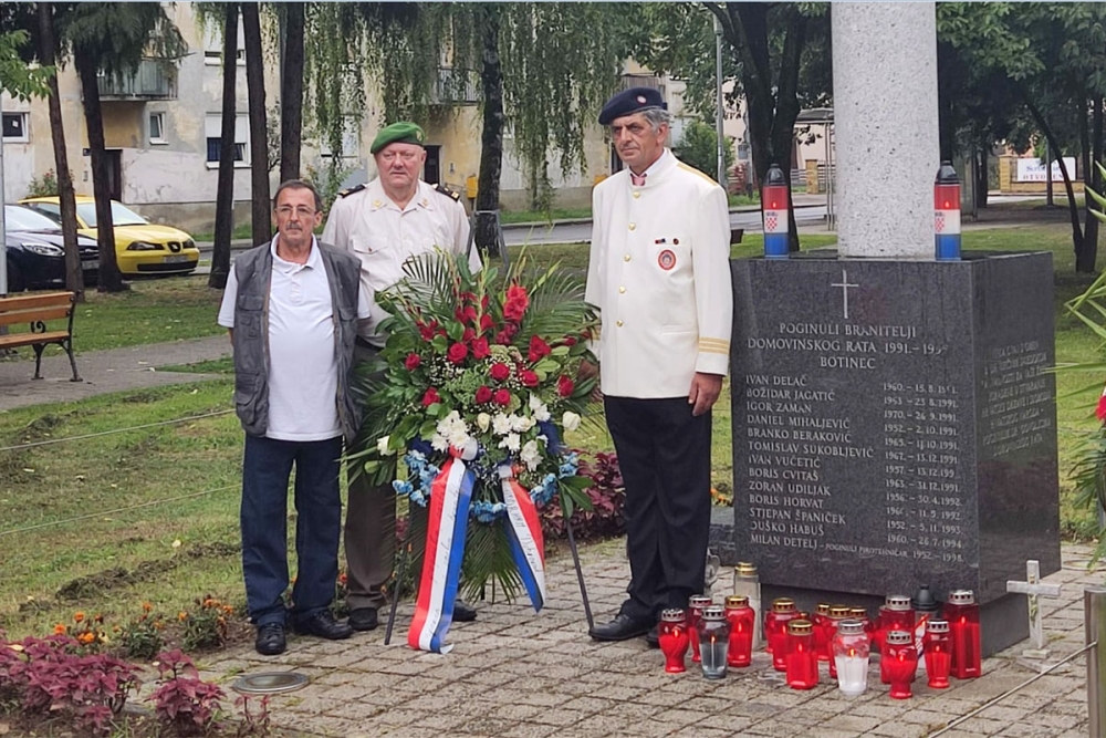 Udruga dragovoljaca HRM-a Dubrovnik sudjelovala u obilježavanju Dana pobjede u zagrebačkom naselju Botinec
