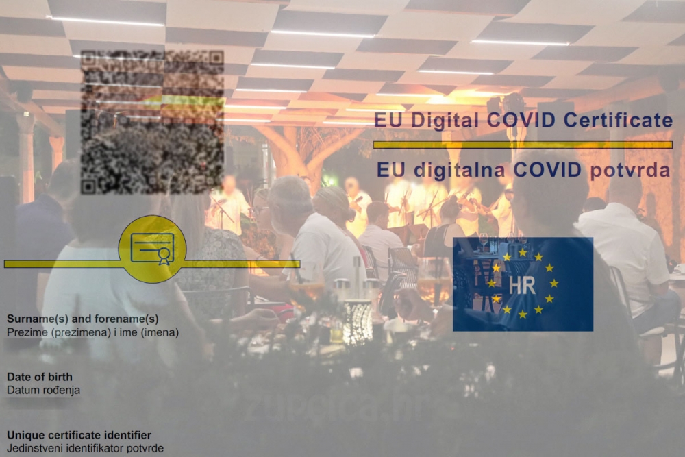 Ako želite organizirati javno okupljanje s vi&scaron;e od 100 ljudi, svi posjetitelji moraju imati COVID potvrdu
