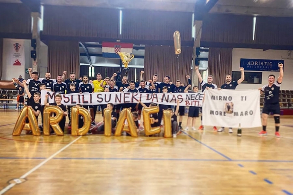 Ardiaei dva kola prije kraja natjecanja i službeno potvrdio naslov prvaka 2.HRL - jug