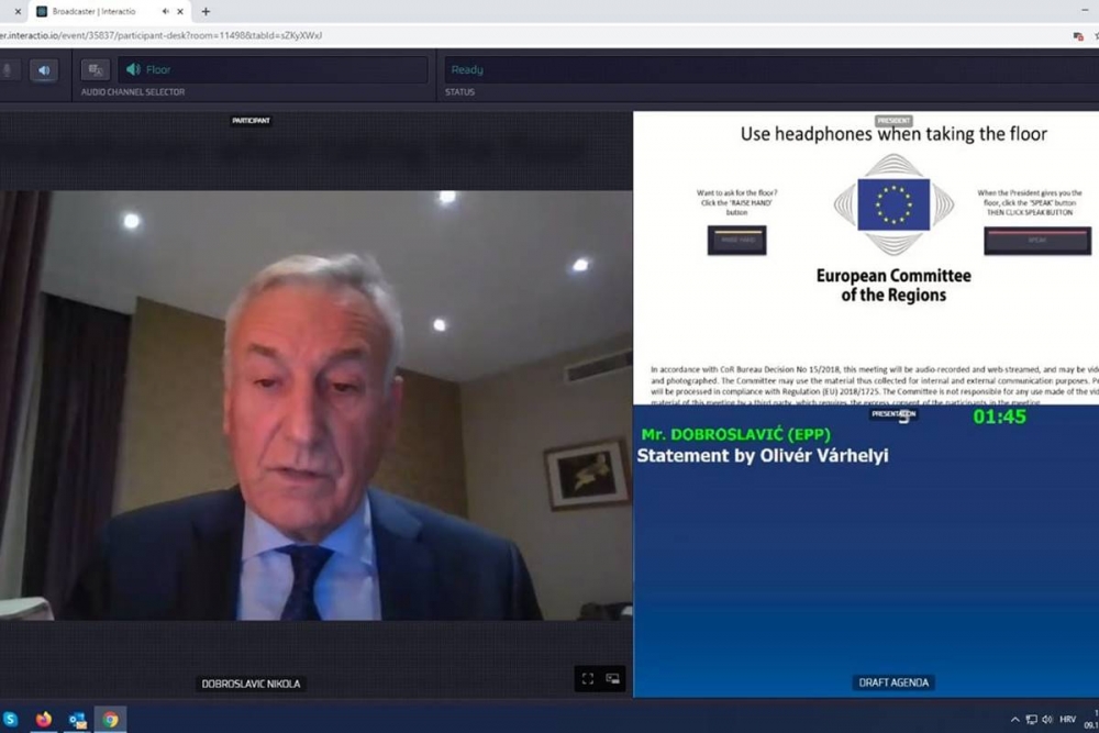 Dobroslavić: &Scaron;irenje EU prilika je zemljama zapadnog Balkana, ali one moraju pokazati političku volju i odlučnost