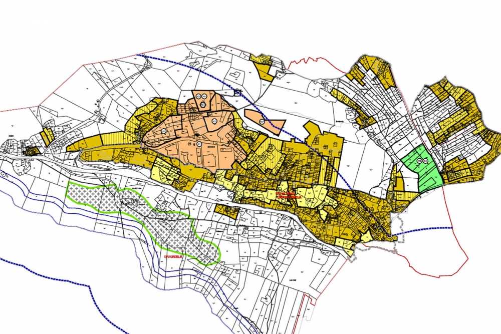 Terenski očevidi u Čibači; Utvrđivanje granica čestica u sklopu izrade geodetskog elaborata