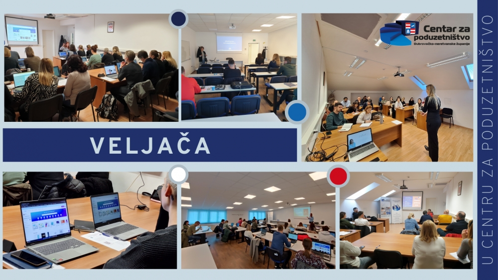 Tijekom veljače održan niz radionica u organizaciji Centra za poduzetni&scaron;tvo
