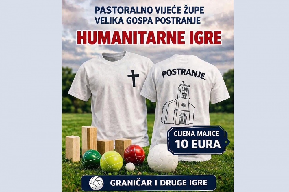 Ove nedjelje - Humanitarne igre u Postranju: Zajedni&scaron;tvo, sport i dobra djela