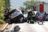 Te&scaron;ka prometna nesreća u Solinama; Dvije osobe vozilima Hitne pomoći prevezene u bolnicu (FOTO/VIDEO)