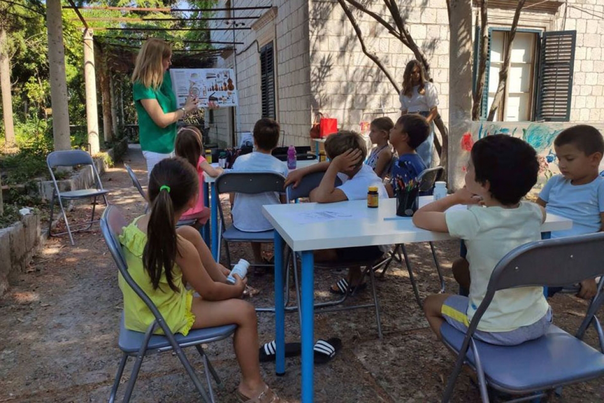 Zavr&scaron;io ljetni ciklus dječjih radionica Odjela za djecu i mlade u sklopu projekta &bdquo;Kultura u điru&ldquo;