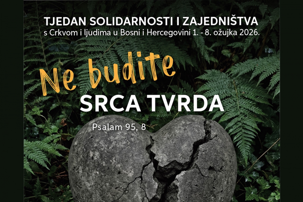 Vijest Tjedan solidarnosti i zajedni&scaron;tva s Crkvom i ljudima u Bosni i Hercegovini