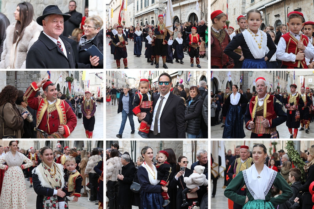 Župljani na procesiji Feste Svetog Vlaha - Tradicionalna FOTOGALERIJA 16. put