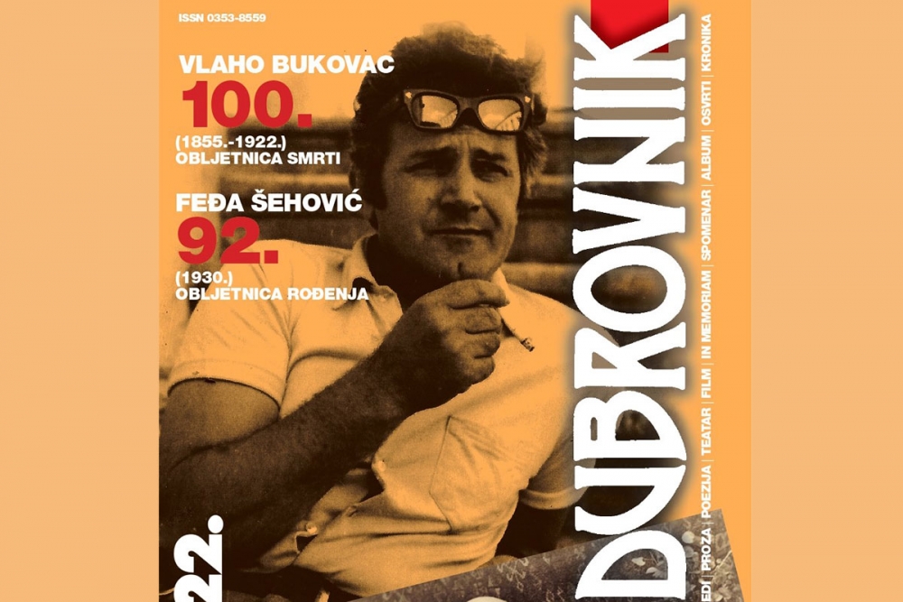 Ogranak Matice hrvatske u Dubrovniku; Novi broj časopisa Dubrovnik o Bukovcu i &Scaron;ehoviću