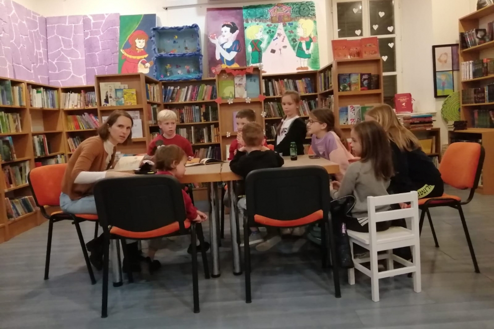 Održana prva interaktivna pričaonica Dubrovačkih knjižnica za izbjeglice iz Ukrajine